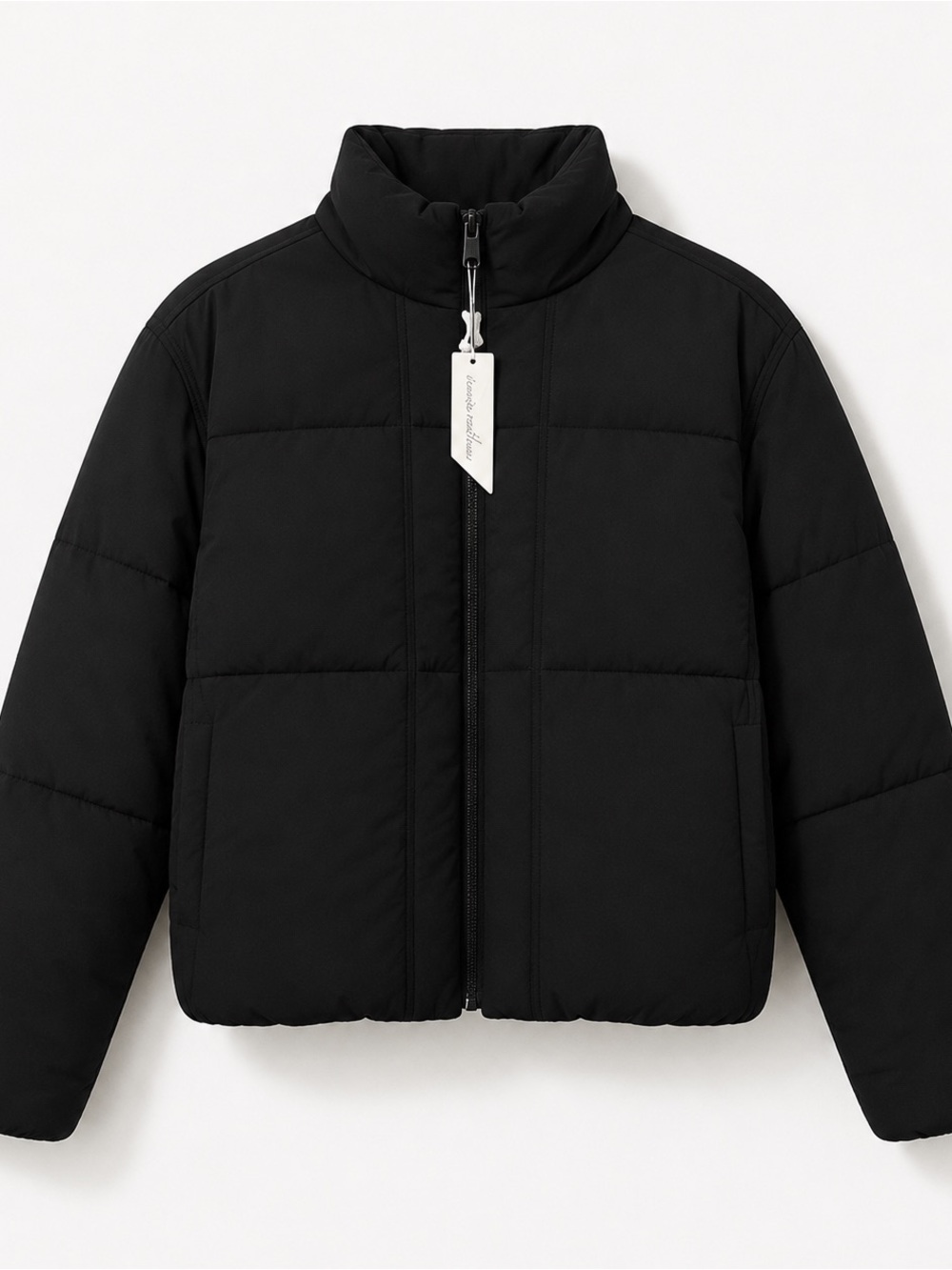 Travis Mathew Black Quilted Puffer Jacket